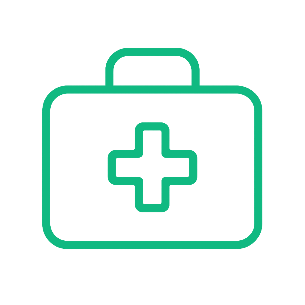 Icono médico - Información crítica de salud