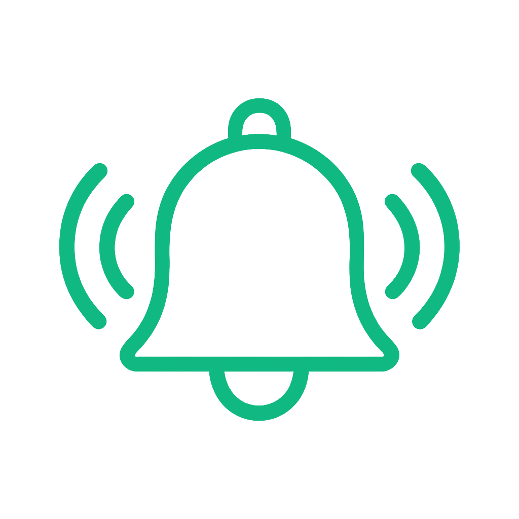 Icono de notificación - SMS automático de emergencia